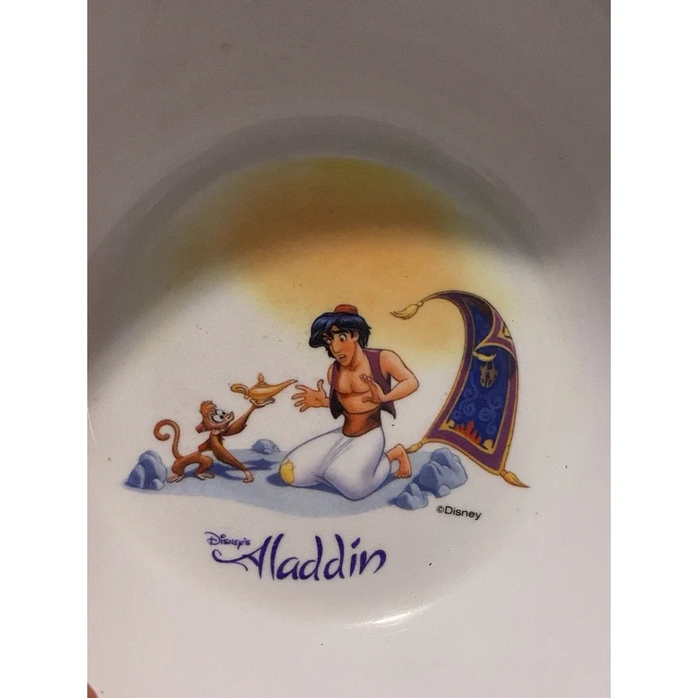 Vintage Aladdin Kids Bowl Plastic